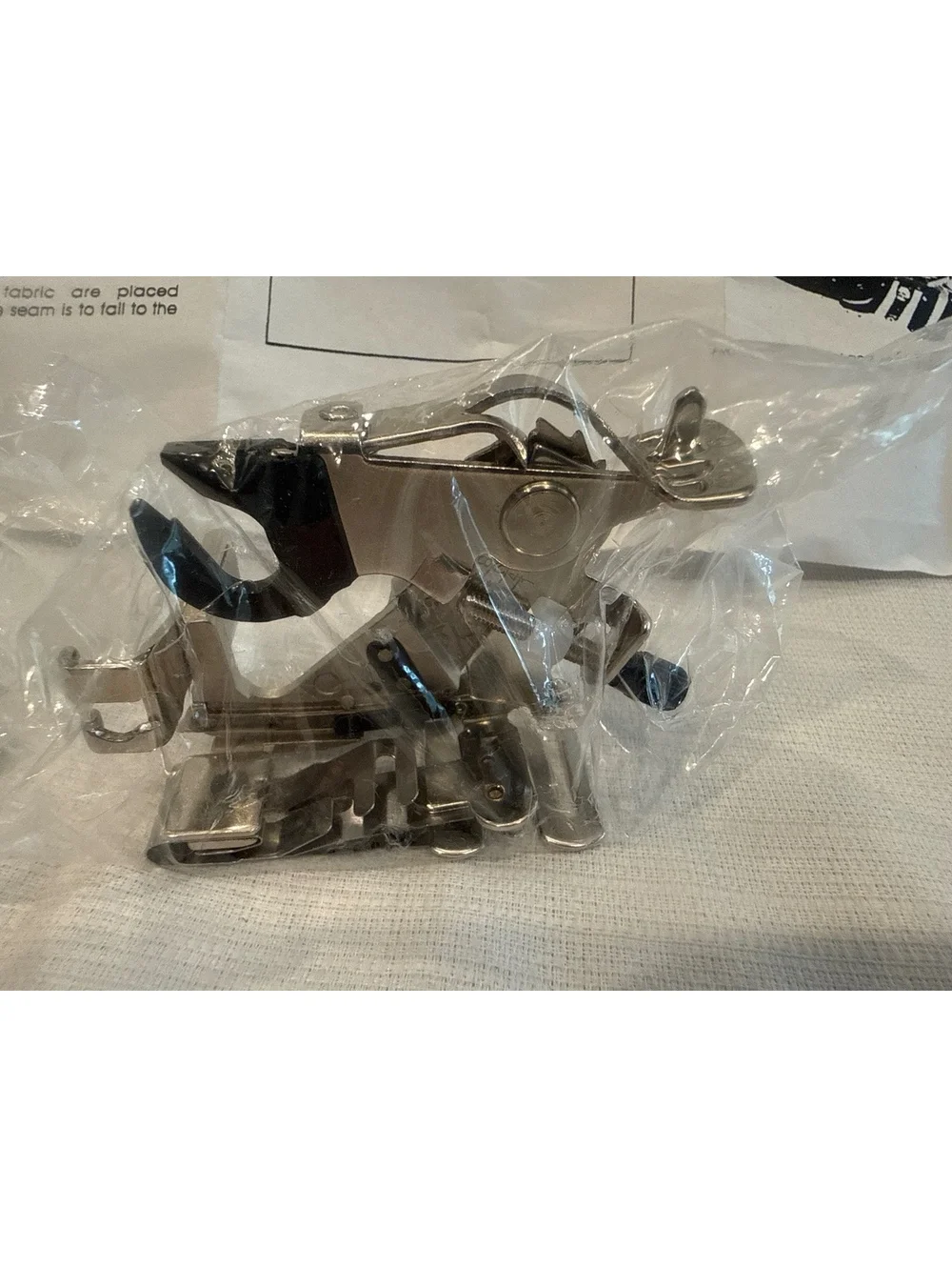 New Puffler Sewing Machine Attachment with Instructions
